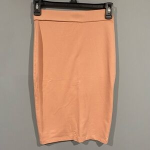 Pink Bodycon Skirt